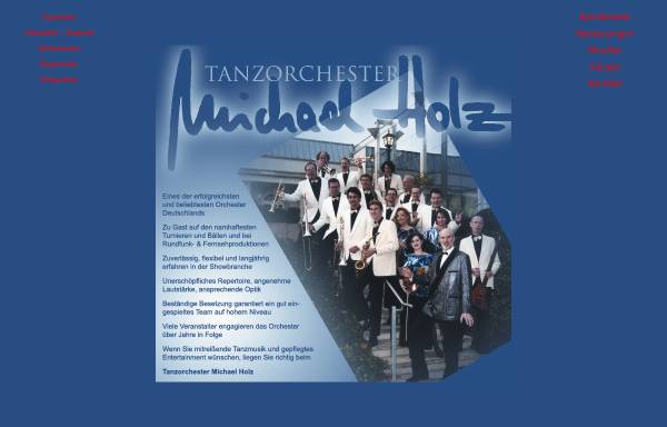 Vorschau von www.tanzorchester-michael-holz.de, Tanzorchester Michael Holz