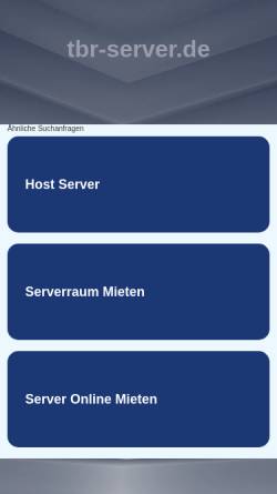 Vorschau der mobilen Webseite selfkantbahn.tbr-server.de, Die Selfkantbahn