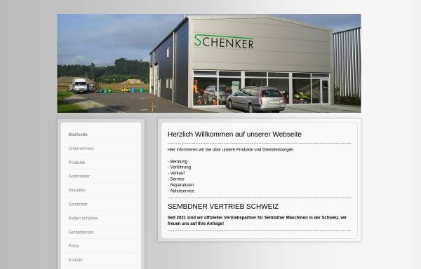 Vorschau von www.schenker-wikon.ch, Schenker Motorgeräte GmbH