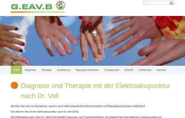 Vorschau von www.heilpraktikergesellschaft.de, Heilpraktiker-Gesellschaft für Elektroakupunktur nach Dr. Voll e.V.
