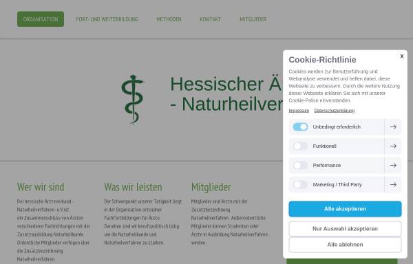 Vorschau von www.haen-ev.de, Hessischer Ärzteverband-Naturheilverfahren e.V.