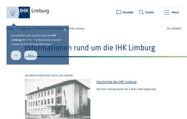 Vorschau von www.ihk-limburg.de, IHK-Verbund Mittelhessen