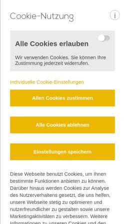 Vorschau der mobilen Webseite www.hartmann-elektrotechnik.de, Hartmann Elektrotechnik