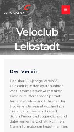 Vorschau der mobilen Webseite www.vcleibstadt.ch, VC Leibstadt