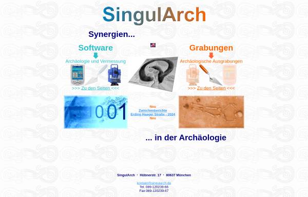 Vorschau von www.singularch.de, SingulArch