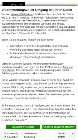 Vorschau der mobilen Webseite www.lichtnet.de, Licht