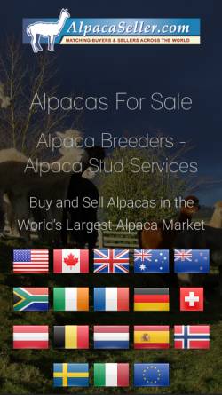 Vorschau der mobilen Webseite www.alpacaseller.com, AlpacaSeller