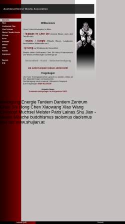 Vorschau der mobilen Webseite www.chen.at, Austrian-Chinese Wushu Organisation