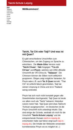 Vorschau der mobilen Webseite taichi-in-leipzig.de, Ingo Augsten