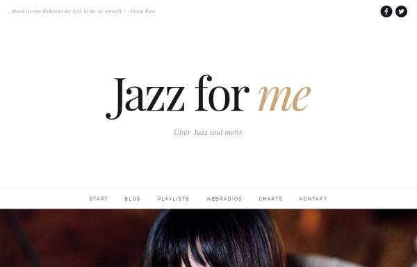 Vorschau von www.jazzforme.de, Jazz for me