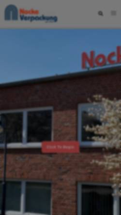Vorschau der mobilen Webseite nocke-verpackung.de, L.F.C. Nocke GmbH & Co. KG