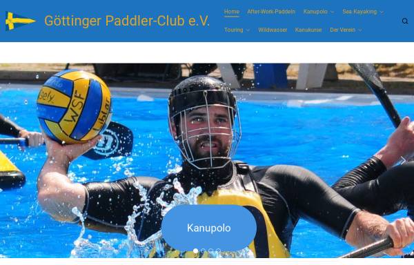 Vorschau von www.goettingerpaddlerclub.de, Göttinger Paddler Club e.V.