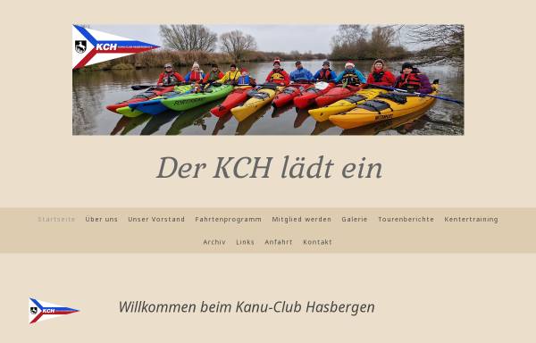 Vorschau von www.kanu-club-hasbergen.de, Kanu Club Hasbergen e.V.