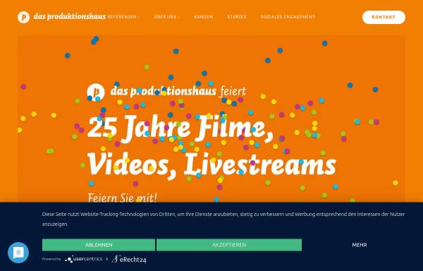 Vorschau von www.produktionshaus.de, Film Fernsehen Multimediasysteme GmbH