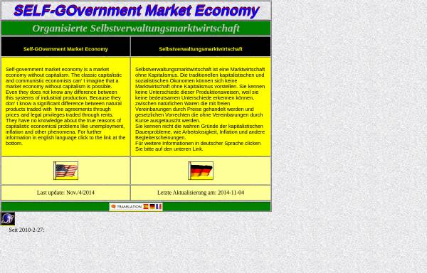 Vorschau von www.self-go.org, Selbstverwaltungsmarktwirtschaft