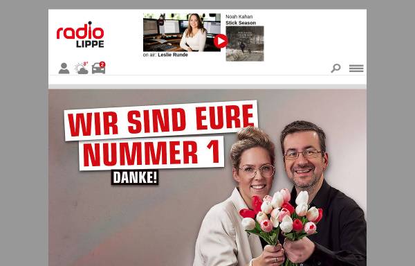 Vorschau von www.radiolippe.de, Radio Lippe