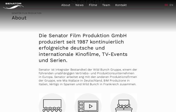 Vorschau von www.senator.de, Senator Entertainment AG