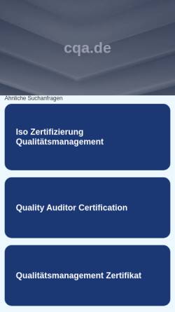 CQa Corporate Quality Akademie