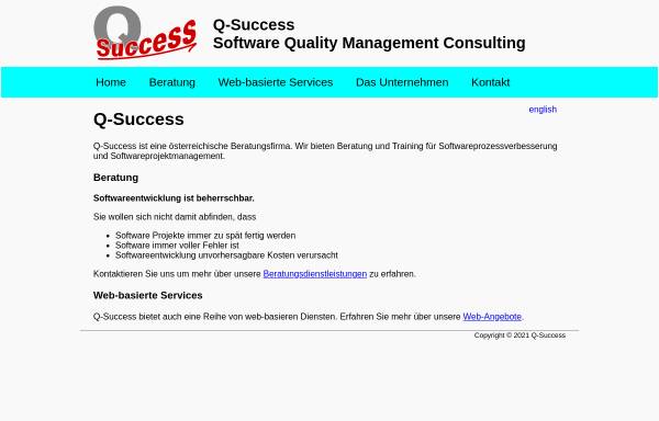 Vorschau von q-success.at, Q-Success