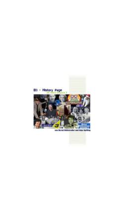 Vorschau der mobilen Webseite www.b3-history.de, B3-History