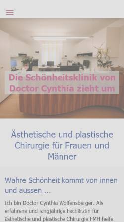 Wolfensberger, Dr. med. Cynthia A.