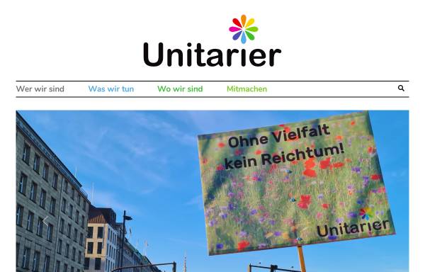 Vorschau von www.unitarier.de, Deutsche Unitarier-Religionsgemeinschaft