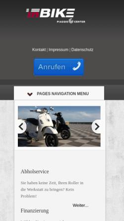 Vorschau der mobilen Webseite www.in-bike.de, In-Bike e.K.