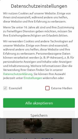 Vorschau der mobilen Webseite www.seilbahnen.de, Verband Deutscher Seilbahnen und Schlepplifte e.V.