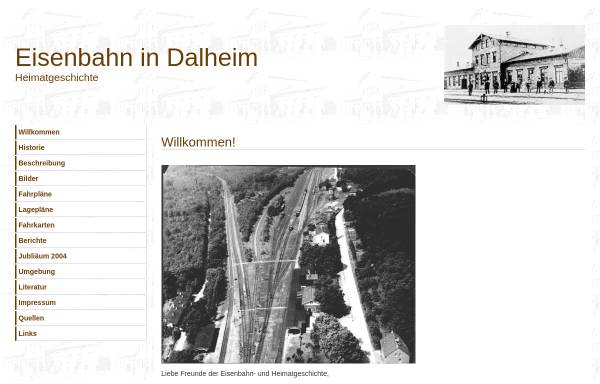 Dalheim und seine Eisenbahn