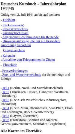 Vorschau der mobilen Webseite pkjs.de, Deutsches Kursbuch - Jahresfahrplan 1944/45
