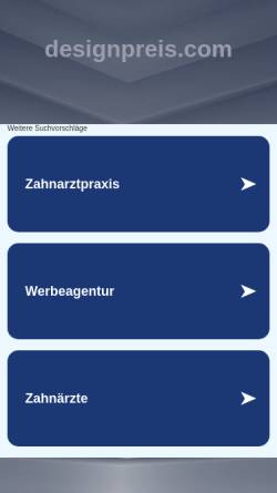 Vorschau der mobilen Webseite www.designpreis.com, Designpreis der Commerzbank Köln