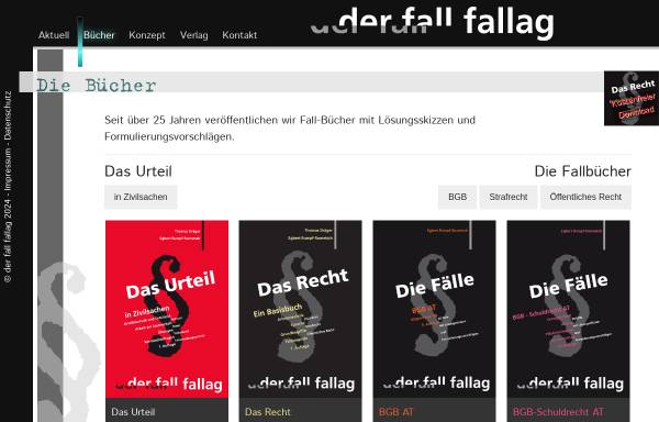 Vorschau von www.fall-fallag.de, Fall-Fallag, Egbert Rumpf-Rometsch