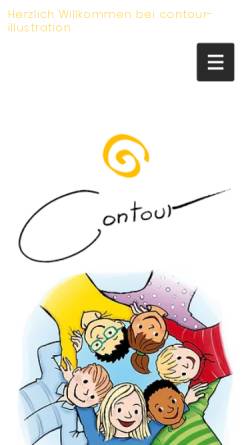 Vorschau der mobilen Webseite www.contour-illustration.de, Contour-Illustration