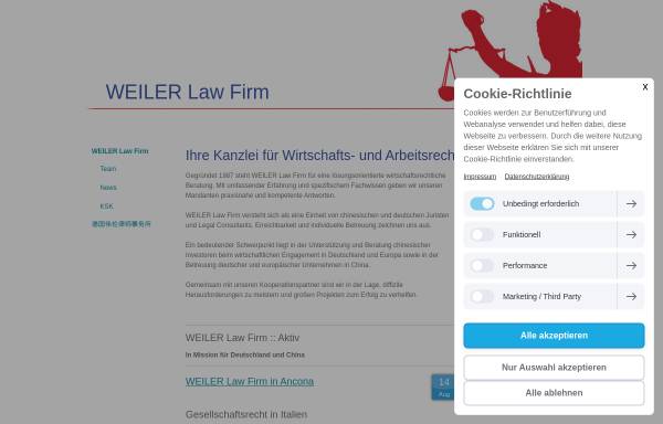 Vorschau von www.weilerpartner.de, Weiler & Partner, Sonnenstr.