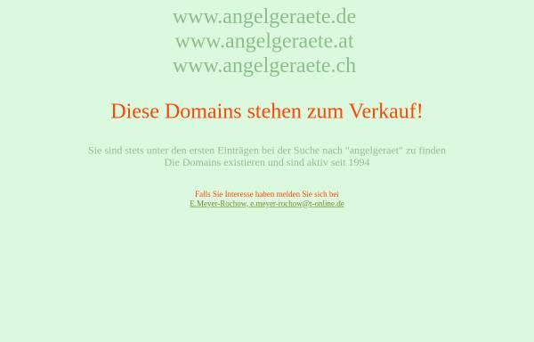 Vorschau von www.angelgeraete.de, Angelgeräte.de