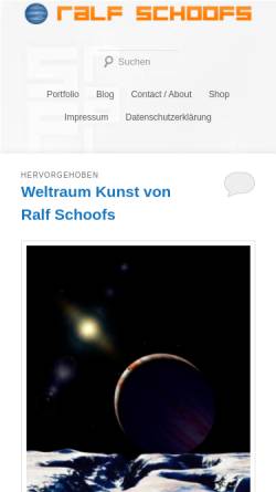 Vorschau der mobilen Webseite www.ralf-schoofs.de, Schoofs, Ralf