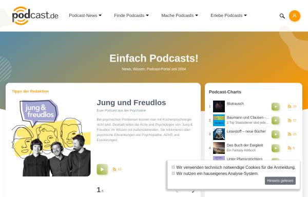 Vorschau von www.podcast.de, podcast.de