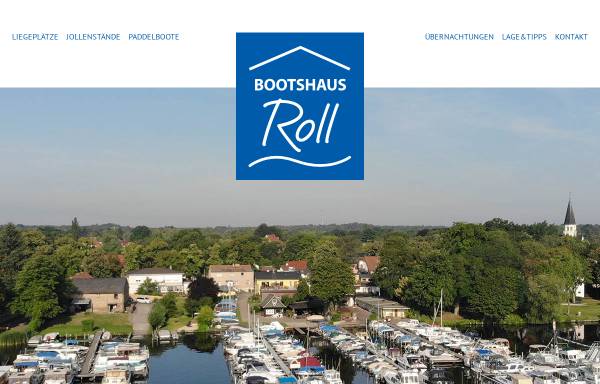 Vorschau von www.bootshaus-roll.de, Wassersportheim Zeuthen