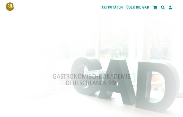 Vorschau von www.gastronomische-akademie.de, Gastronomische Akademie Deutschlands e.V.