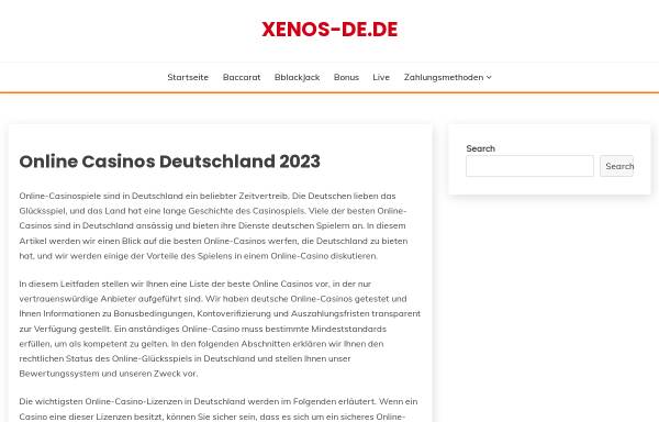 Vorschau von www.xenos-de.de, XENOS - Leben und Arbeiten in Vielfalt