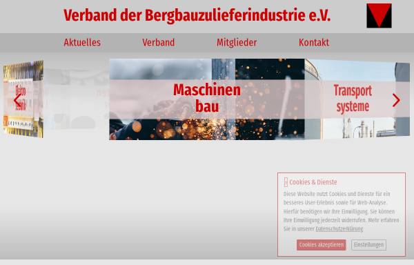Vorschau von www.foerderverein-bergbauzulieferer.de, Förderverein der Bergbauzulieferindustrie e.V.
