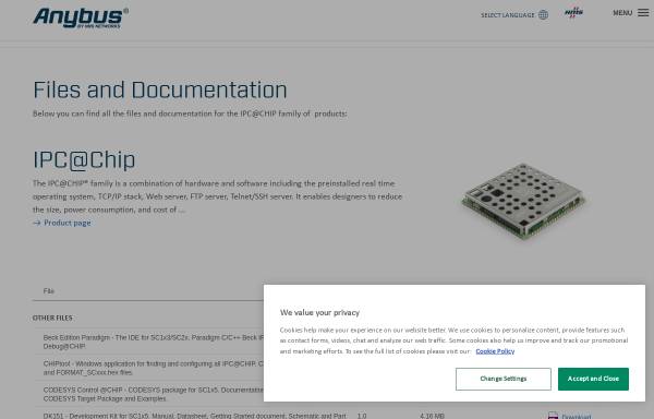 Single Chip Embedded-Webserver