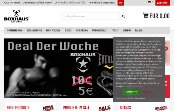 Vorschau von www.boxhaus.de, Boxhaus
