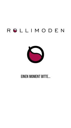 Vorschau der mobilen Webseite www.rollimoden.de, Rolli-Moden, Manfred Sauer GmbH