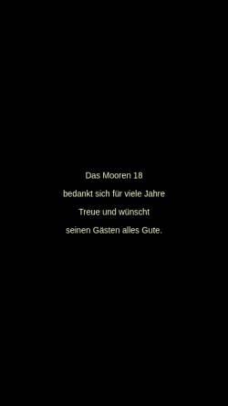 Vorschau der mobilen Webseite www.mooren18.de, Mooren 18 Pub