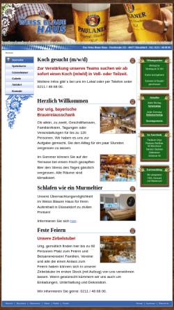 Vorschau der mobilen Webseite www.paulaner-duesseldorf.de, Paulaner