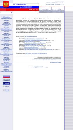 Vorschau der mobilen Webseite www.constitution.ru, Constitution.ru