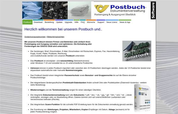 Vorschau von www.postbuch.at, Postbuch