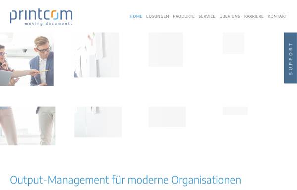 Vorschau von www.printcom-gmbh.de, Printcom GmbH