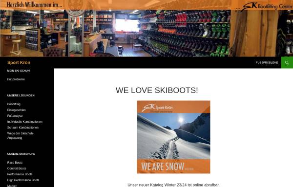 Vorschau von www.ski-schuh.de, Sport und Freizeit Krön